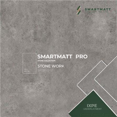 พื้น SPC SMARTMATT PRO 5.5 มม. 1.49 ตร.ม. สี STONEWORK (แพ็ก 8 ชิ้น)_3
