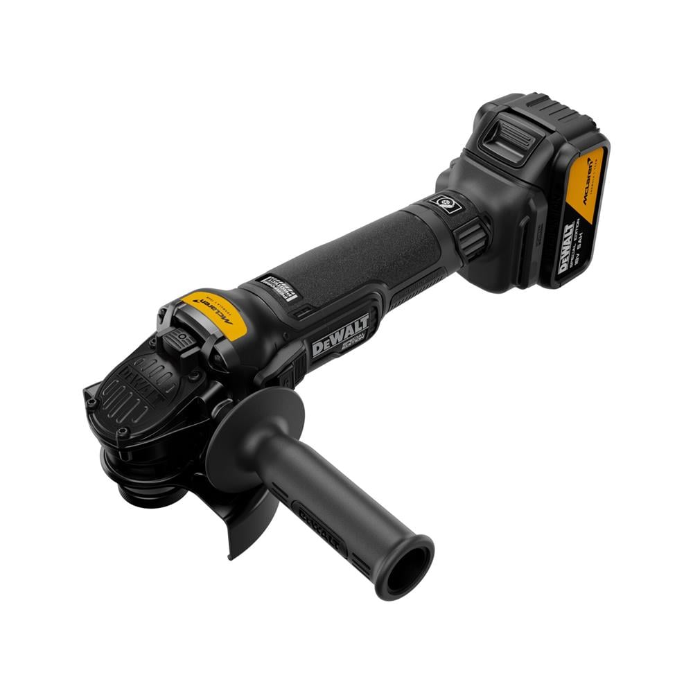 เครื่องเจียรไร้สาย (พร้อมแบตเตอรี่และแท่นชาร์จ) DEWALT MCLAREN DCG45MP1T-B1 18 โวลต์ (สูงสุด 20 โวลต์)