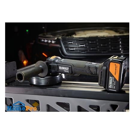 เครื่องเจียรไร้สาย (พร้อมแบตเตอรี่และแท่นชาร์จ) DEWALT MCLAREN DCG45MP1T-B1 18 โวลต์ (สูงสุด 20 โวลต์)_10