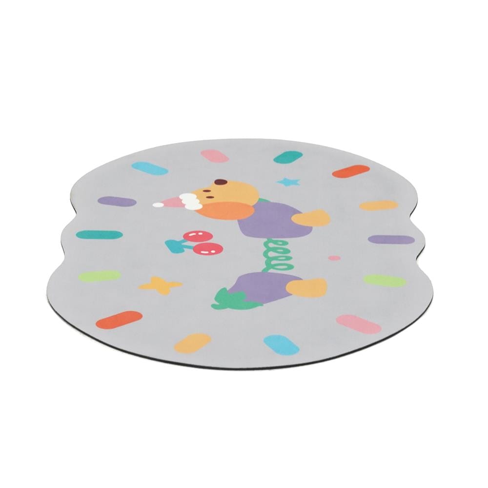 พรมพียู SNAZZ JOYFUL 40x60 ซม. สีเทา