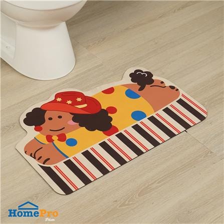พรมพียู SNAZZ LAZYDOG 40x60 ซม. สีเหลือง_4