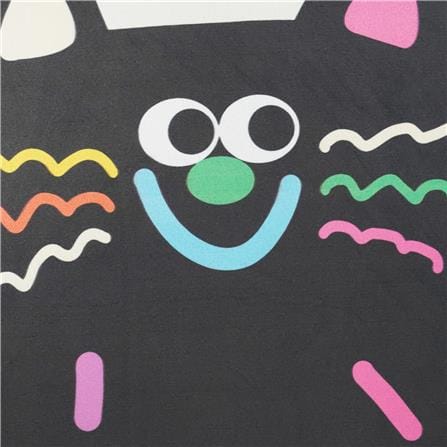 พรมพียู SNAZZ LUCKY 40x60 ซม. สีดำ_2
