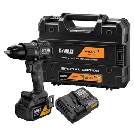 สว่านกระแทกไร้สาย (พร้อมแบตเตอรี่) DEWALT MCLAREN DCD86MP1T-QW 18 โวลต์_3