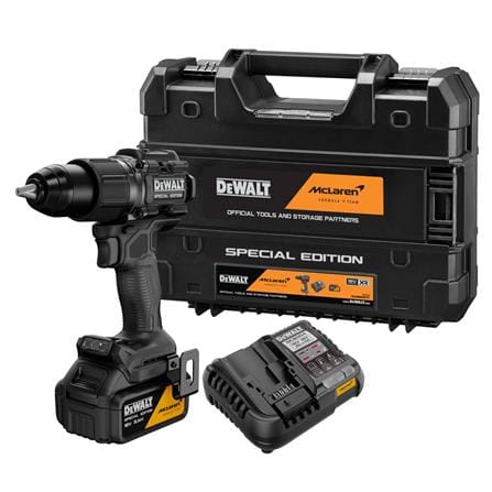 สว่านกระแทกไร้สาย (พร้อมแบตเตอรี่) DEWALT MCLAREN DCD86MP1T-QW 18 โวลต์_3
