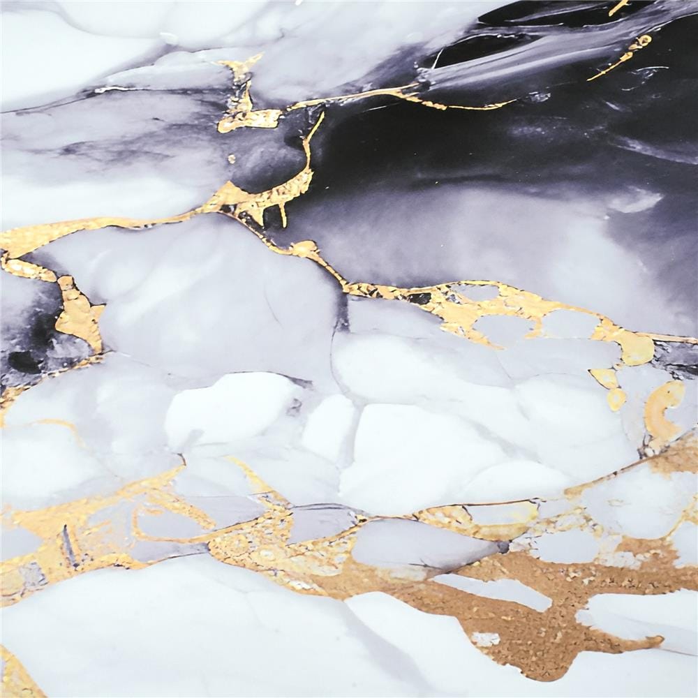 แผ่นตกแต่งผนัง PVC 122x244 ซม. TARA MARBLE GOLD