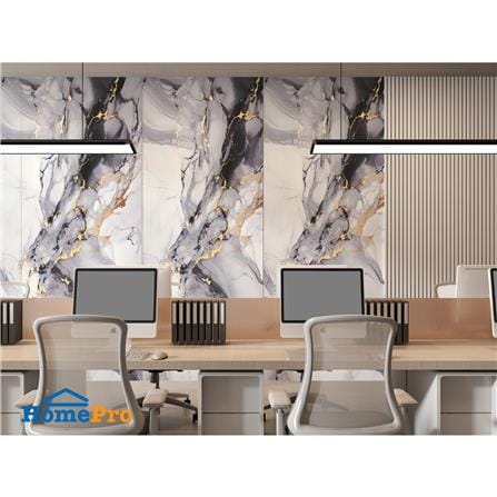 แผ่นตกแต่งผนัง PVC 122x244 ซม. TARA MARBLE GOLD_5