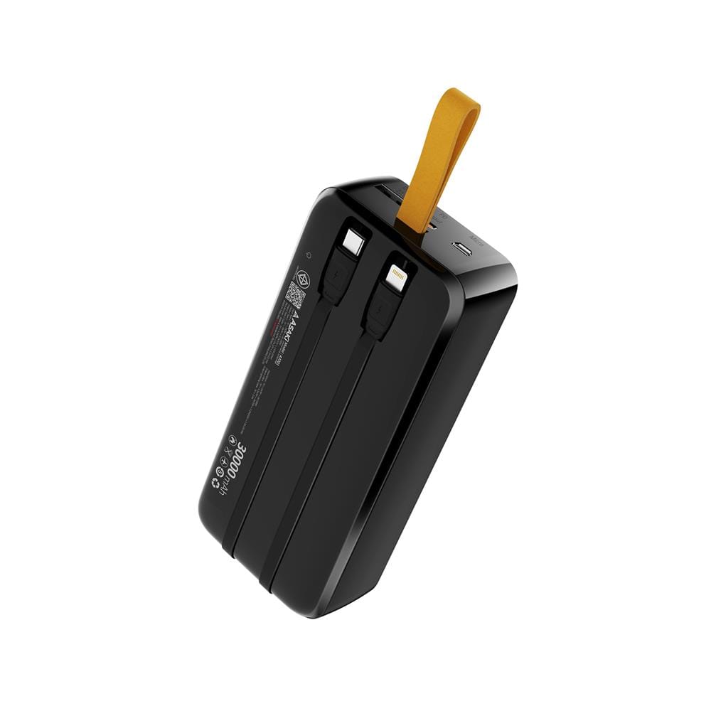 แบตเตอรี่สำรอง ASAKI AB3532F 30000MAH สีดำ
