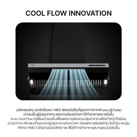 เครื่องดูดควันกระโจม MEX INNOVEN-B90 90 ซม._3