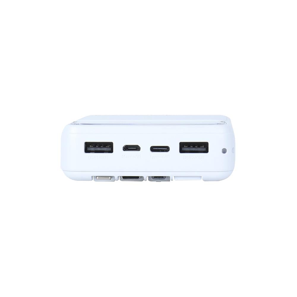 แบตสำรอง RIZZ RPB-122H 10000MAH สีขาว