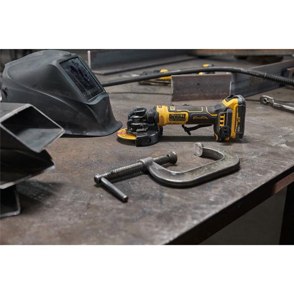 เครื่องเจียร์ไร้สาย (เฉพาะตัวเครื่อง) DEWALT DCG400N-B1 4 นิ้ว