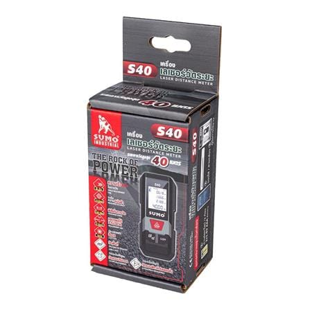 เครื่องเลเซอร์วัดระยะ SUMO S40 40 เมตร_4