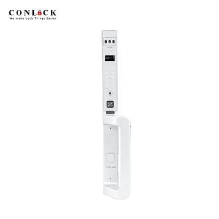 กลอนดิจิตอล CONLOCK XERCON CURVE สีขาว_0