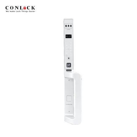 กลอนดิจิตอล CONLOCK XERCON CURVE สีขาว_0