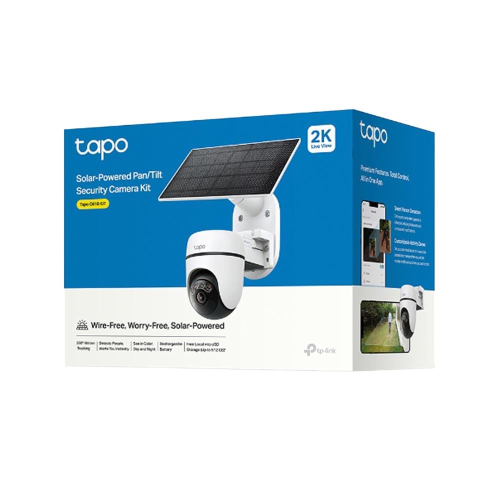 กล้องวงจรปิดโซล่าร์เซลล์ TAPO C610 3 ล้านพิกเซล