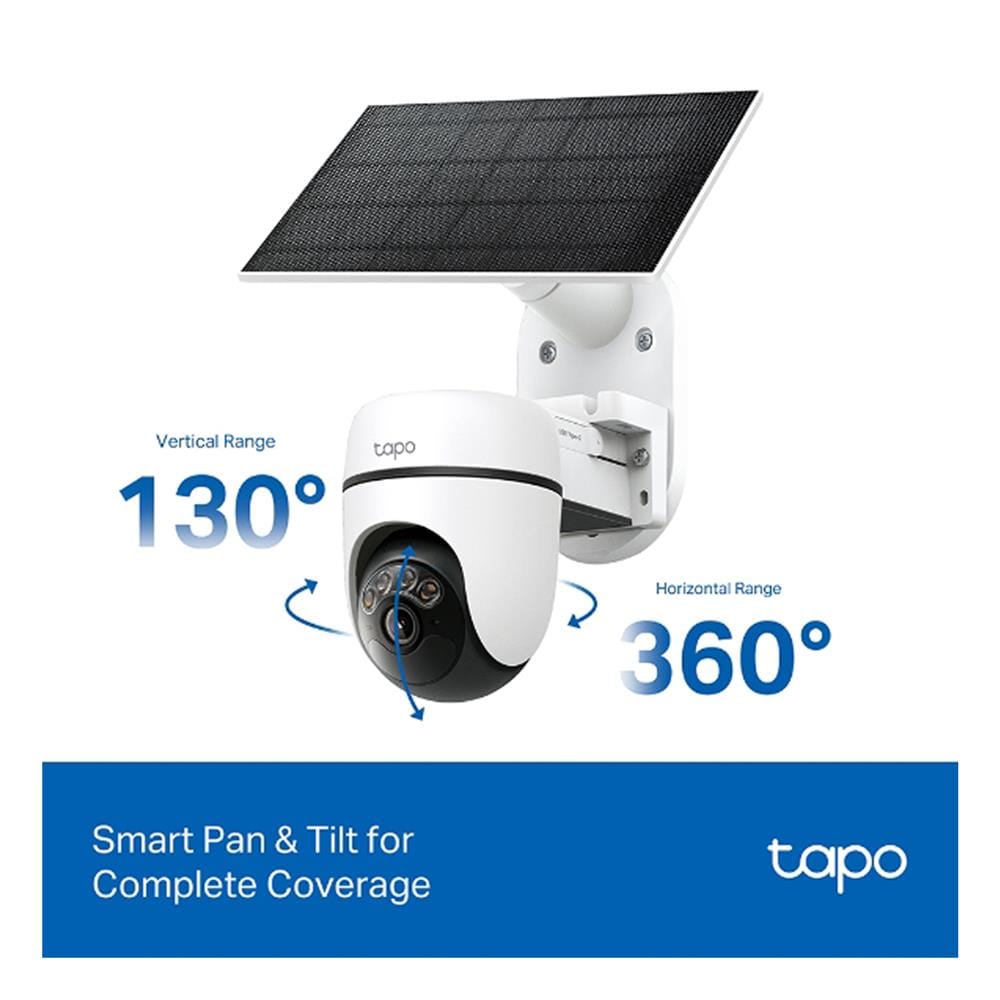 กล้องวงจรปิดโซล่าร์เซลล์ TAPO C610 3 ล้านพิกเซล