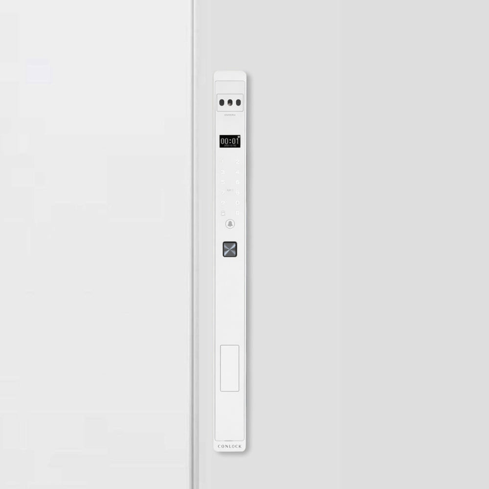 กลอนดิจิตอล CONLOCK XERCON SLIM สีขาว