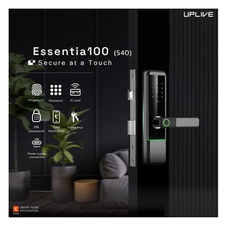 กลอนดิจิตอล UPLIVE S40 (Essentia100) สีดำ_3