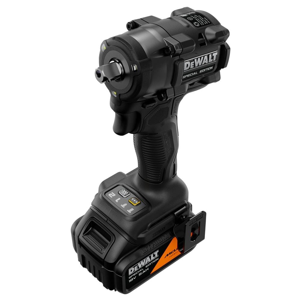 บล็อกไฟฟ้าไร้สาย (พร้อมแบตเตอรี่) DEWALT MCLAREN DCF92MP2T-QW 18 โวลต์