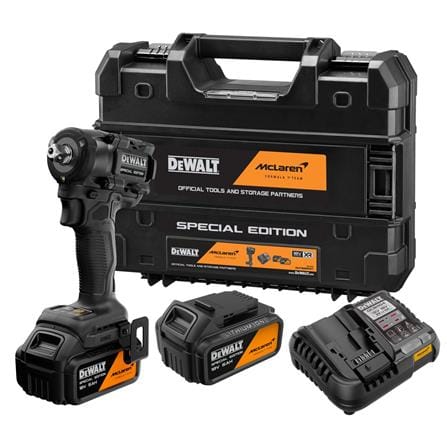 บล็อกไฟฟ้าไร้สาย (พร้อมแบตเตอรี่) DEWALT MCLAREN DCF92MP2T-QW 18 โวลต์_0