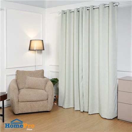 ผ้าม่าน EYELET HOME LIVING STYLE AVA UV 140x220 ซม. สีเขียว_4