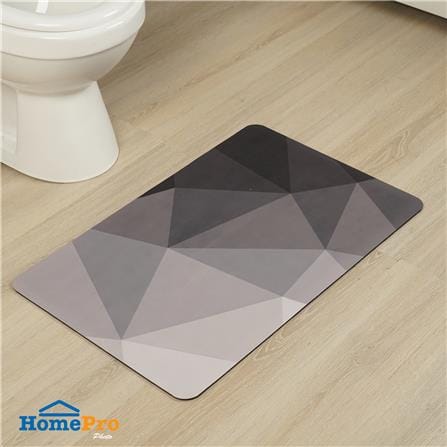 พรมพียู HOME LIVING STYLE NEXT 45x70 ซม. สีเทา_4