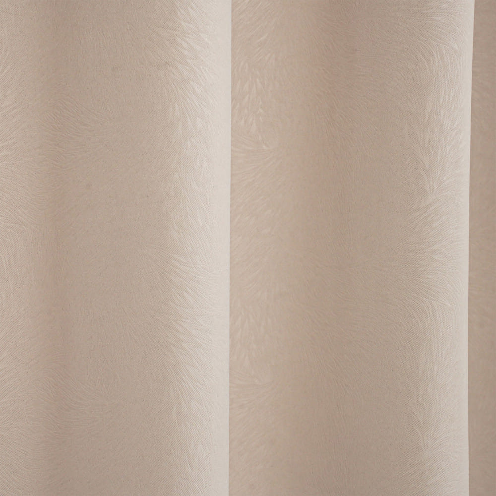 ผ้าม่าน EYELET HOME LIVING STYLE URENA UV 140x220 ซม. สีเบจ