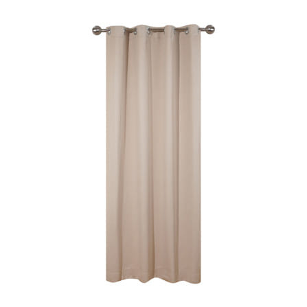 ผ้าม่าน EYELET HOME LIVING STYLE URENA UV 140x220 ซม. สีเบจ_0