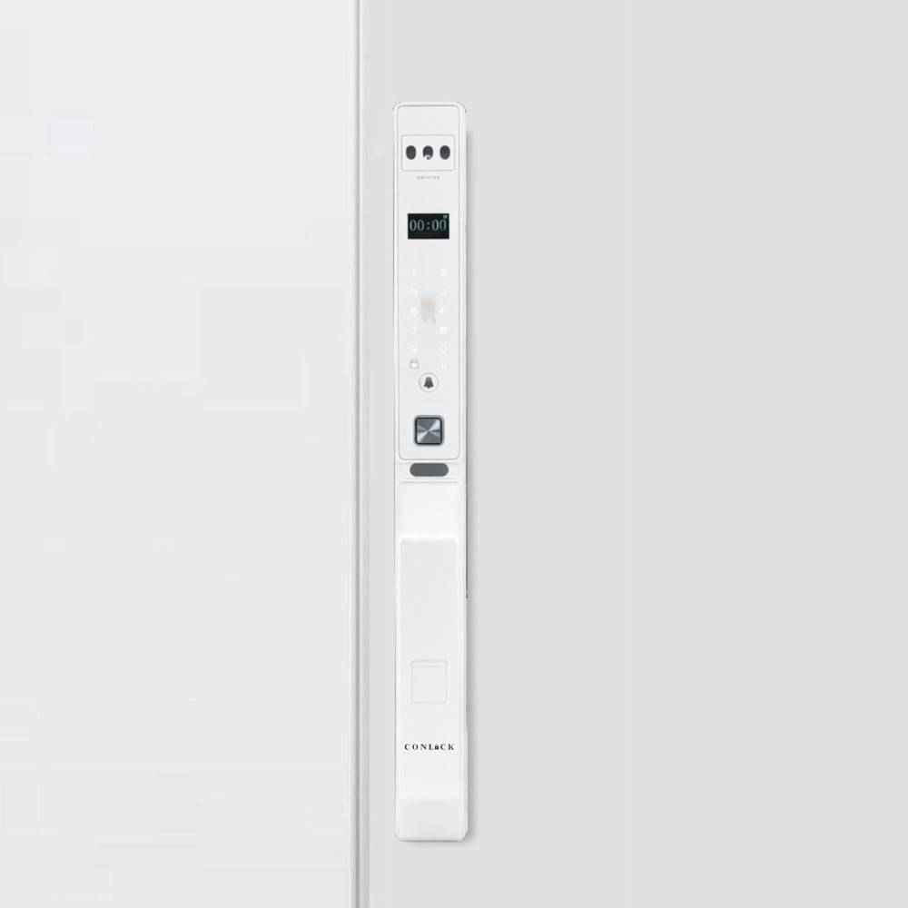 กลอนดิจิตอล CONLOCK XERCON LINE สีขาว