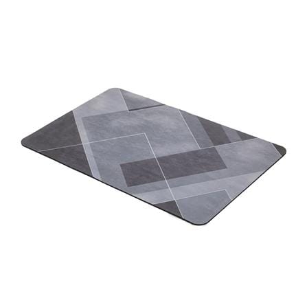 พรมพียู HOME LIVING STYLE META 45x70 ซม. สีเทา_2