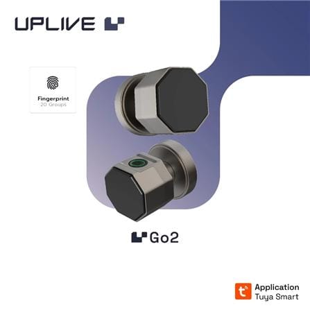 กลอนดิจิตอล UPLIVE SH-6802 (GO2) สีน้ำตาล_5