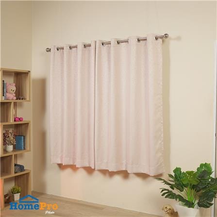 ผ้าม่าน EYELET HOME LIVING STYLE NOVA UV 140x160 ซม. สีชมพู_5