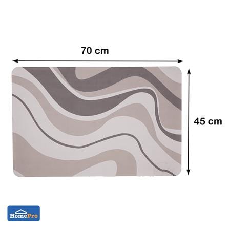 พรมพียู HOME LIVING STYLE DUNE 45x70 ซม. สีน้ำตาล_6