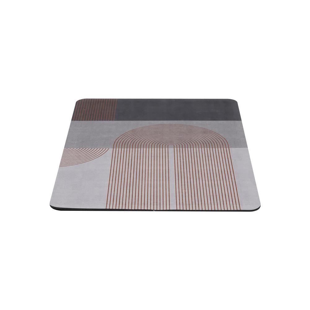 พรมพียู HOME LIVING STYLE ART 45x70 ซม. สีเทา