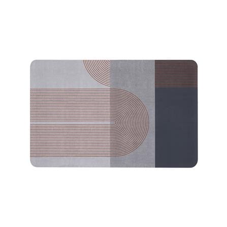 พรมพียู HOME LIVING STYLE ART 45x70 ซม. สีเทา_0