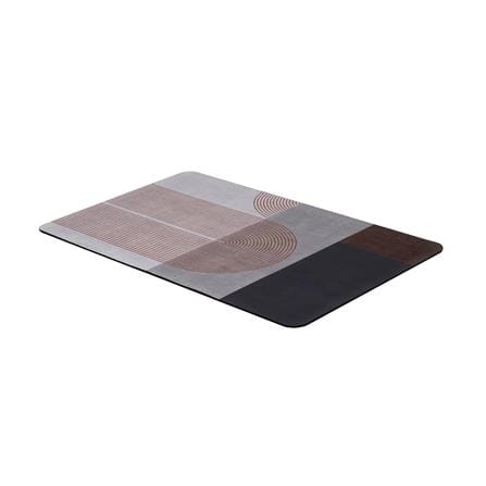 พรมพียู HOME LIVING STYLE ART 45x70 ซม. สีเทา_1