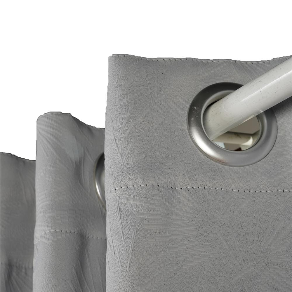 ผ้าม่าน EYELET HOME LIVING STYLE AVA UV 290x220 ซม. สีเทา
