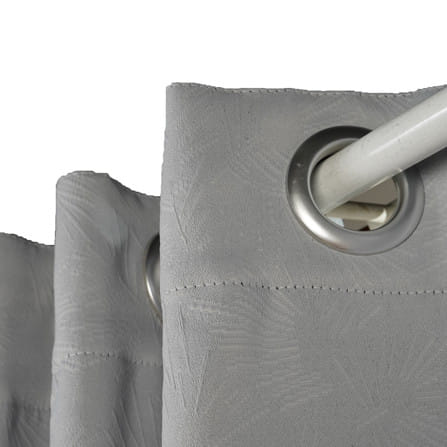 ผ้าม่าน EYELET HOME LIVING STYLE AVA UV 290x220 ซม. สีเทา_1
