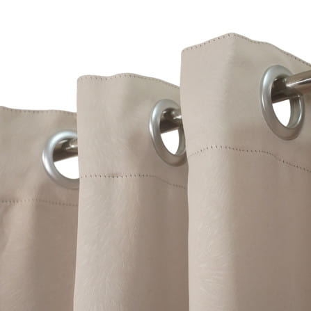 ผ้าม่าน EYELET HOME LIVING STYLE URENA UV 290x220 ซม. สีเบจ_1