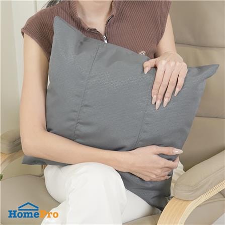 หมอนอิง HOME LIVING STYLE TADIO 18x18 นิ้ว สีเทา_3