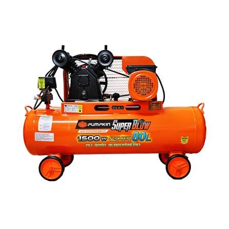 ปั๊มลมสายพาน PUMPKIN PTT-80BC 2 แรงม้า 80 ลิตร_0