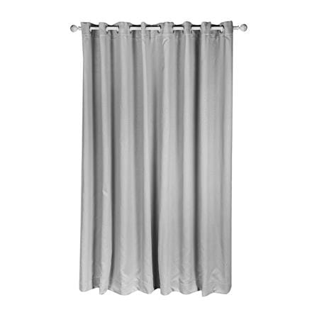 ผ้าม่าน EYELET HOME LIVING STYLE URENA UV 140x220 ซม. สีเทา_1