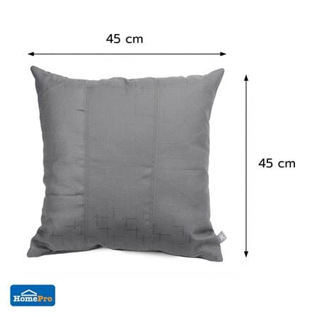 หมอนอิง HOME LIVING STYLE PLUSO 18x18 นิ้ว สีเทา_4