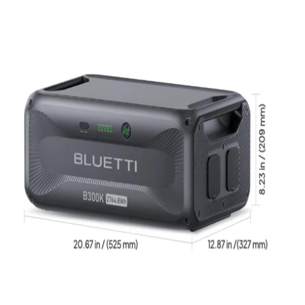POWER BOX BLUETTI AC300+B300K 3000 วัตต์ สีดำ