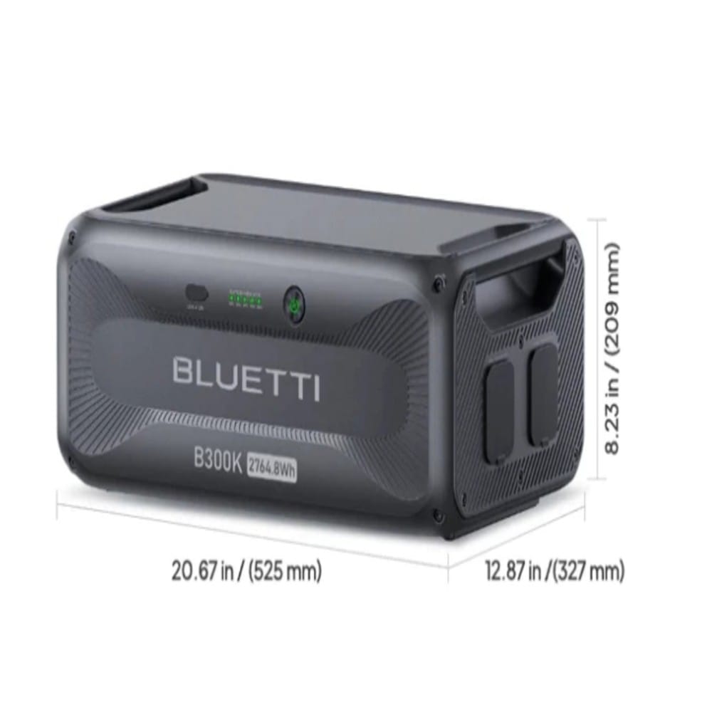 POWER BOX BLUETTI AC300+B300K 3000 วัตต์ สีดำ