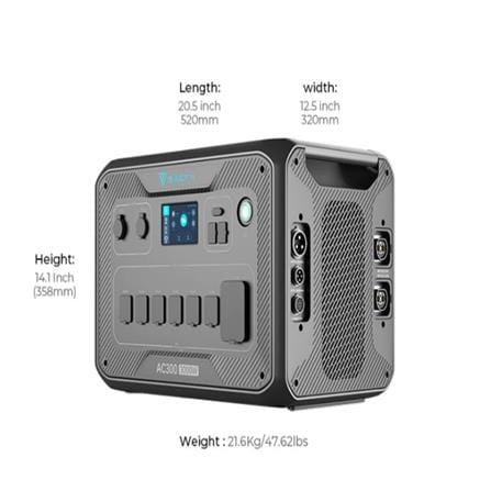 POWER BOX BLUETTI AC300+B300K 3000 วัตต์ สีดำ_11