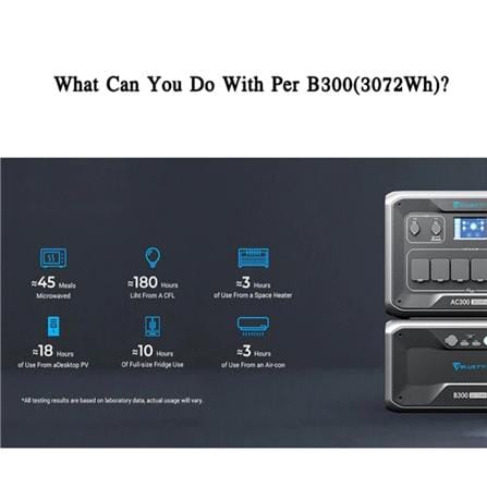 POWER BOX BLUETTI AC300+B300K 3000 วัตต์ สีดำ_10