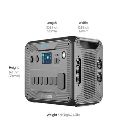 POWER BOX BLUETTI AC300+B300K 3000 วัตต์ สีดำ_11