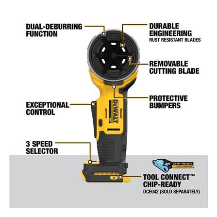 เครื่องลับคมท่อไร้สาย (เฉพาะตัวเครื่อง) DEWALT DCE710B_9