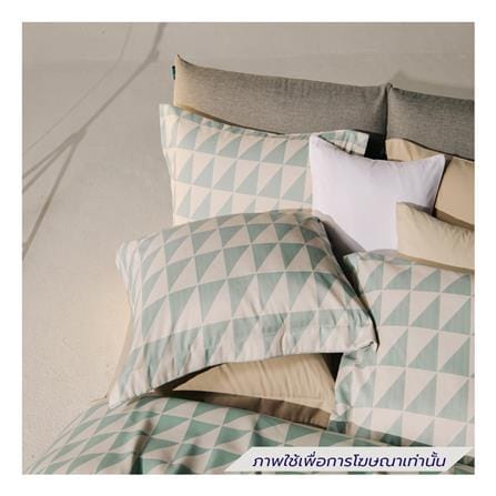 ชุดผ้าปูที่นอน 6 ฟุต (ชุด 5 ชิ้น) LOTUS ATTITUDE NORDEN PINE GEOMETRY_2