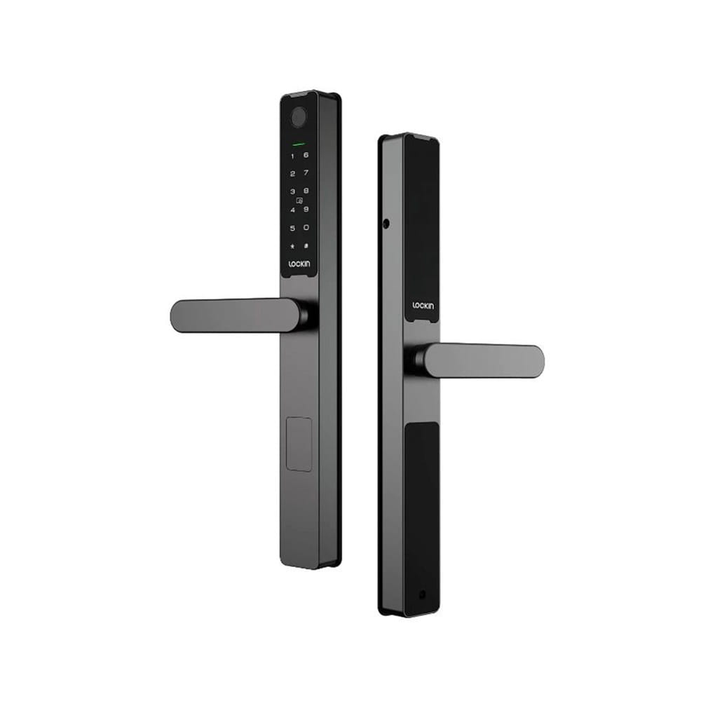 กลอนดิจิตอล LOCKIN OLA SLIM LOCK สีดำ (สำหรับประตูบานเลื่อน)